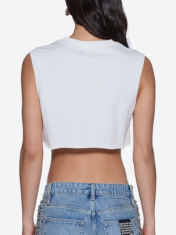 Топ жен Ksubi WPS26TA003 white - 2