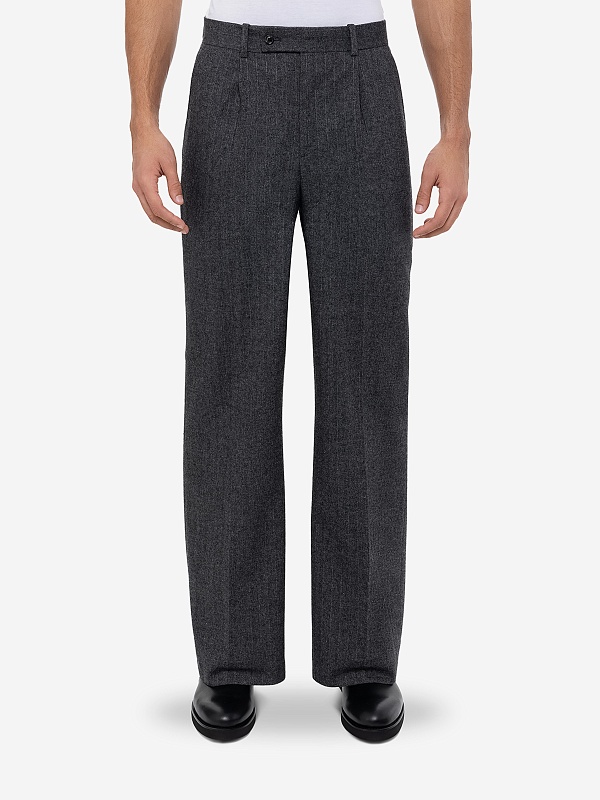Брюки муж Tonywack BE34PT11 MID-GREY HERRINGBONE - 2