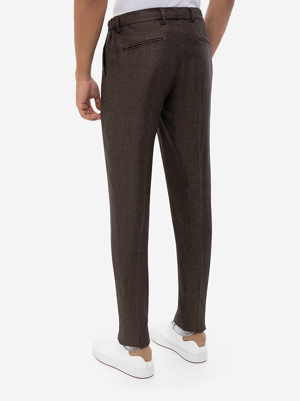 Брюки муж Fefe Napoli PTL502. 14(BROWN) - 3