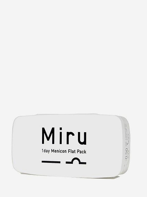 Miru 1day Menicon Flat Pack (30 линз) - 0