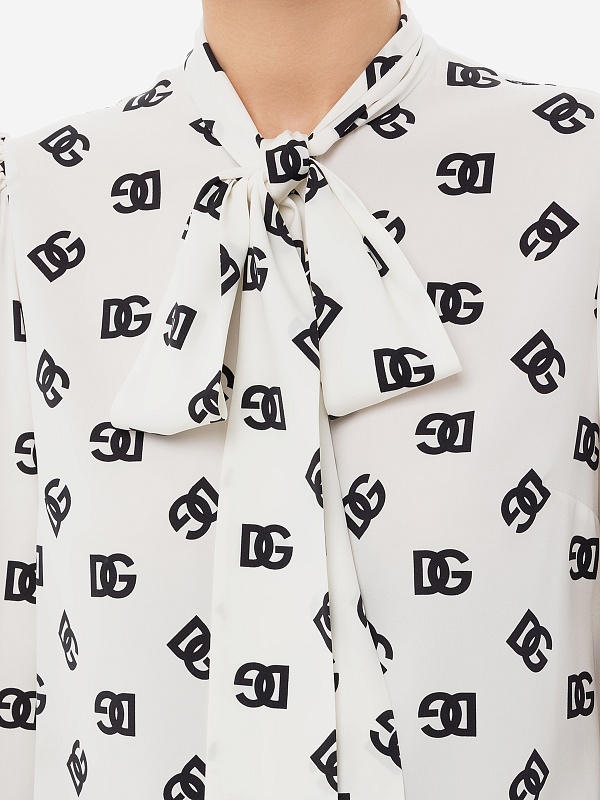 Блуза жен Dolce&Gabbana F5Q44TFSA4I HAVAN - 5