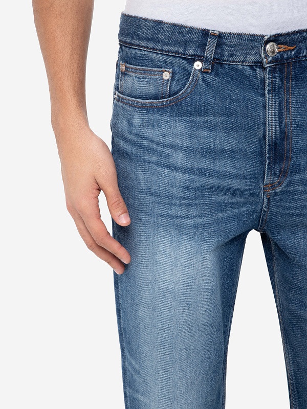 Джинсы муж A.P.C. COHAD-H09121 IAL WASHED INDIGO - 4