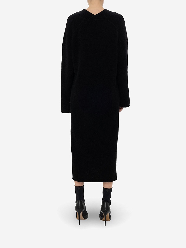 Платье жен Isabel Benenato DK75 01 BLACK - 4