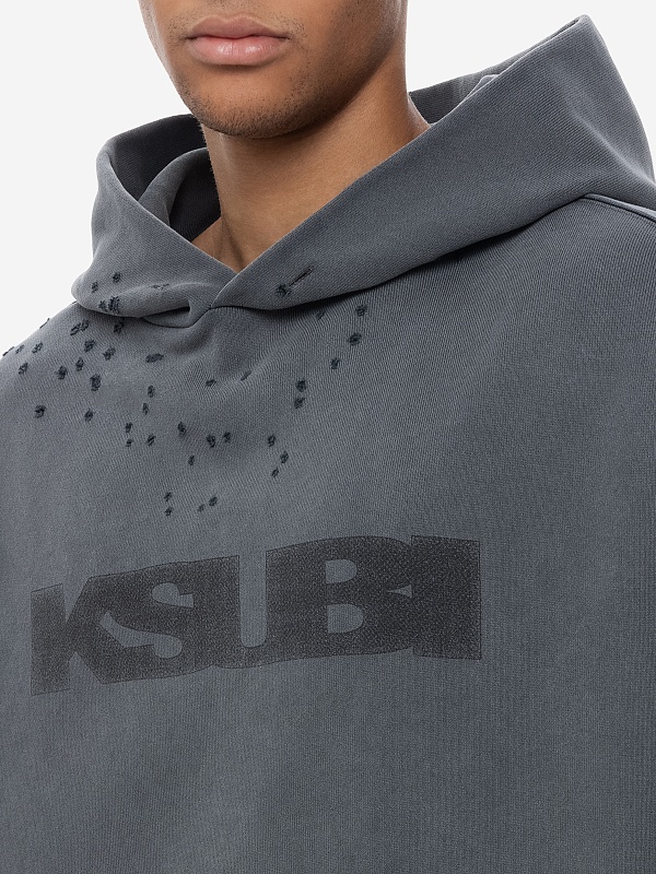 Худи муж Ksubi MPF25FL005 black - 4