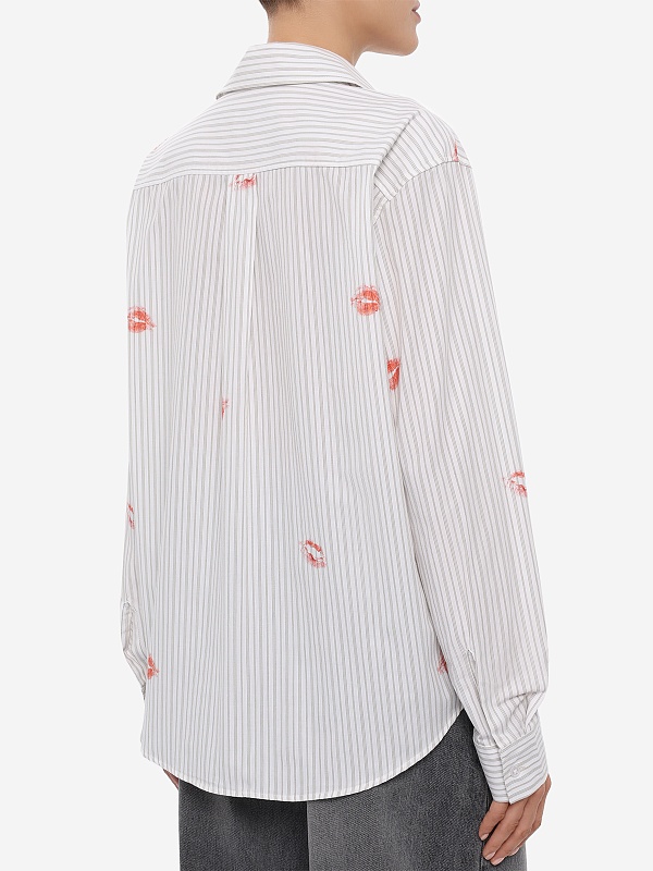Рубашка муж Carne Bollente SS26LSS0201 Stripe - 8