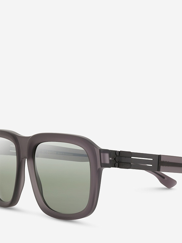 Солнцезащитные очки Ic Berlin IC RUFUS GREY MATT/AUBERGINE 55 20 145 - 4
