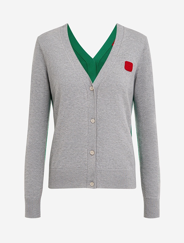 Кардиган жен MAX&CO 2626346013200 001 MELANGE GREY - 0