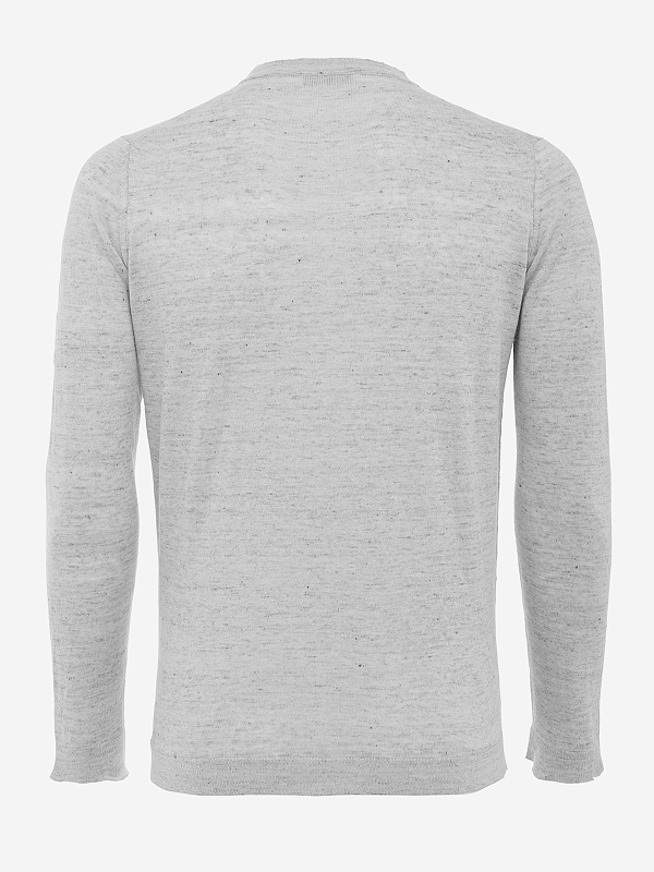 Поло с длинным рукавом муж Filippo De Laurentiis SE0ML4B LC14R 910 light grey - 1