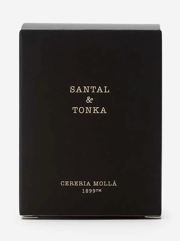 Свеча унисекс Cereria Molla 1899 MI5548 Santal & Tonka 70г - 1