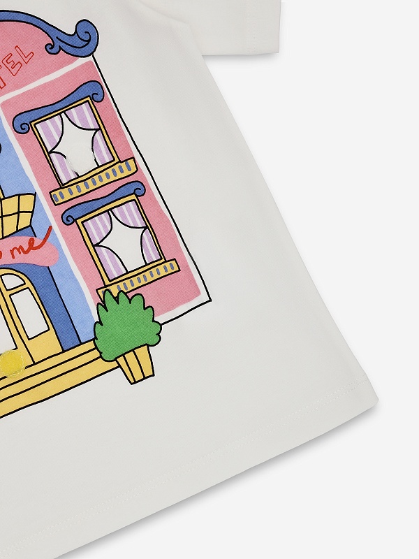 Футболка дев Stella McCartney TY8A11 Z0434 101 - 2