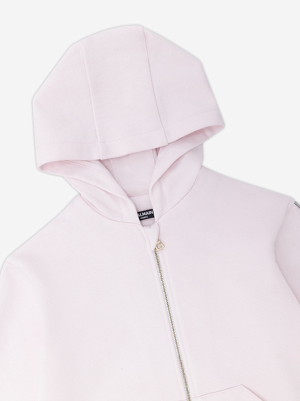 Толстовка на молнии дев Balmain BX4550 Z3183 500AV - 2