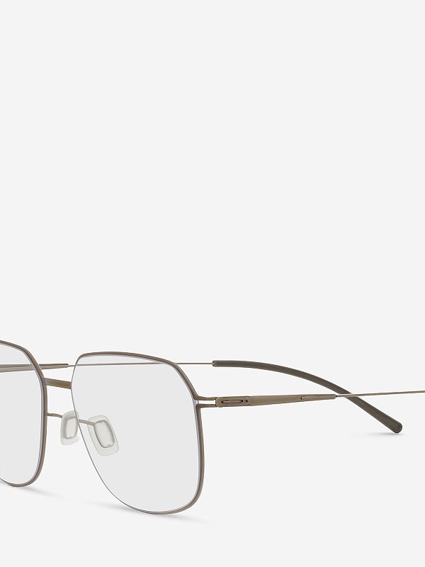 Оправа Ic Berlin IB Rey Bronze Warm Grey RX Clear Silk Pure 53 17 145 - 3