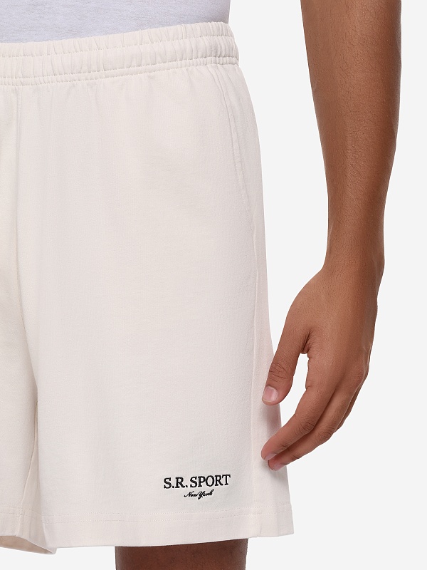 Шорты муж Sporty & Rich SH039711304WH37 Ecru - 5