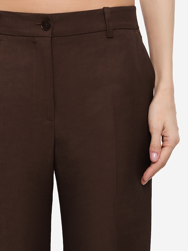 Брюки жен P.A.R.O.S.H. D232214 008 MARRONE - 5