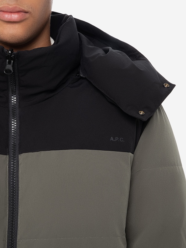 Куртка муж A.P.C. PSALJ-H30208 KAKI MILITAIRE/NOIR - 4