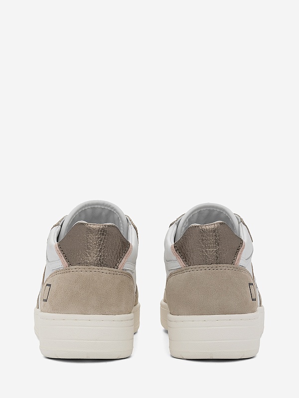 Кеды жен D.A.T.E. W391-CD-PO-HB-HB WHITE-BEIGE - 4