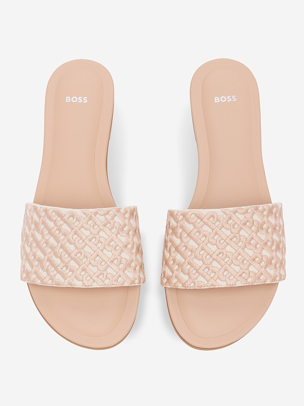 Мюли жен Hugo Boss 50517365 235 Light/Pastel Brown - 2