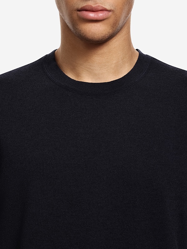 Свитер муж Officine Generale W25MTEE207 DARK NAVY - 2