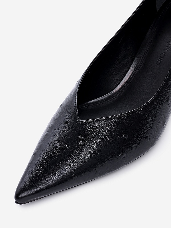 Туфли жен Black Suede Studio BRIAR 50 | 50mm black - 4