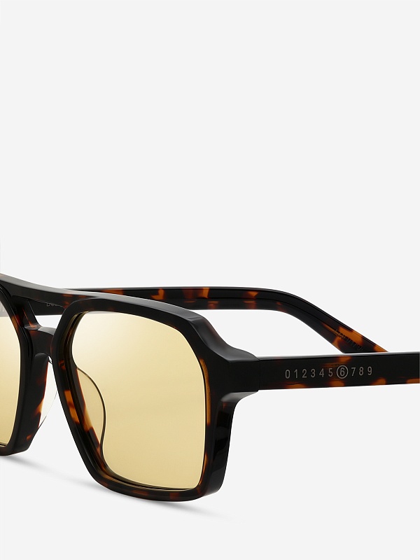 Солнцезащитные очки MM6 Lunettes 7 Havana 56 16 145 - 3