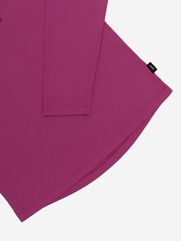 Лонгслив дев Aspesi F23015TAM7038 (14A - 16A) 6363 BEETROOT PINK/BEETROOT PINK - 4