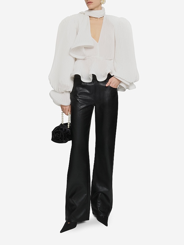 Блуза жен Rowen Rose TOP_RR452_T White - 1