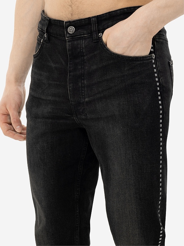Джинсы муж Ksubi MPS25DJ019 BLACK - 5