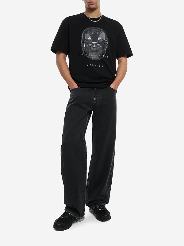 Футболка муж IH NOM UH NIT NUW25228 009_BLACK - 1