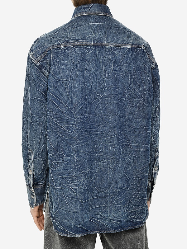 Рубашка муж MM6 SH0DT0015 S30460 993 - 4