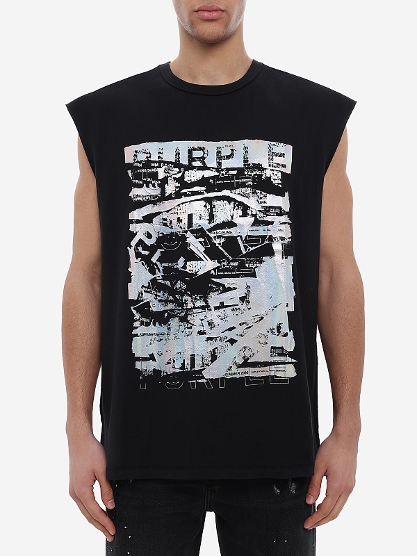 Майка муж PURPLE P103-TBIF226 BLACK - 3