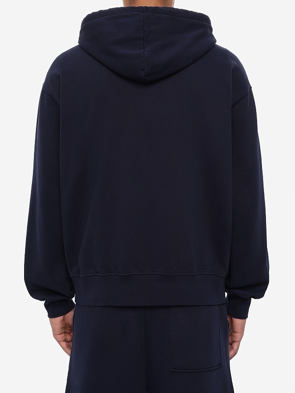 Толстовка на молнии муж Drôle de Monsieur PERM-HO207-CO312-NY NAVY - 4