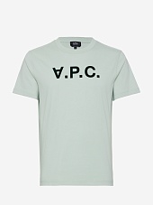 Футболка муж A.P.C. COHBM-M26384 VERT VERT D'EAU/VERT FONCE