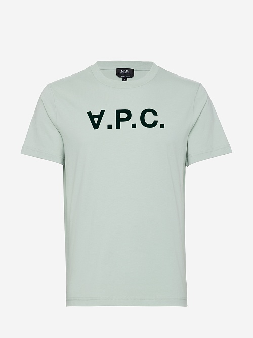 Футболка муж A.P.C. COHBM-M26384 VERT VERT D'EAU/VERT FONCE - 0