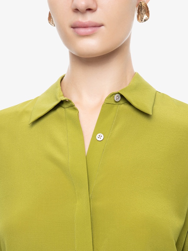 Блуза жен Noon by Noor 2224 B PALM GREEN - 4