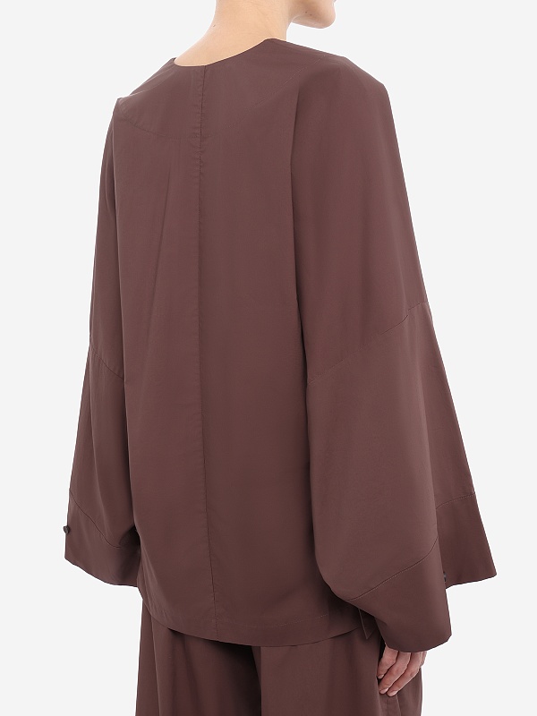 Рубашка жен TheLatest TLW04009T0160LNTP BROWN - 3