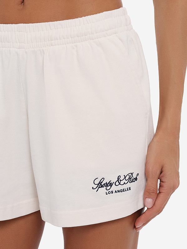 Шорты жен Sporty & Rich SH03776269WH37 Ecru - 5