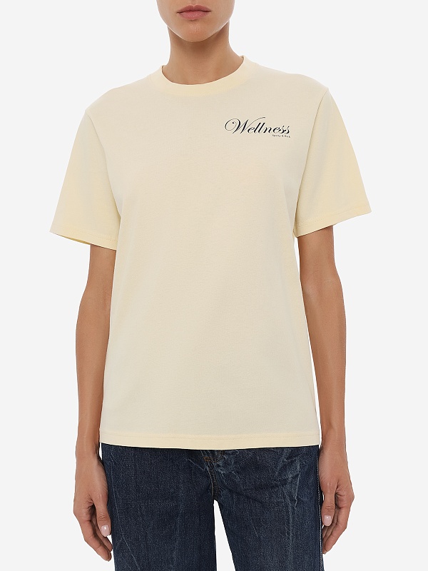 Футболка жен Sporty & Rich TO11976083YE02 Almond Navy - 3