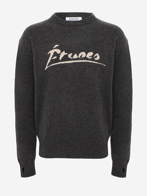 Свитер муж Etudes Studio H25MMKNI604-91 DK GREY - 0