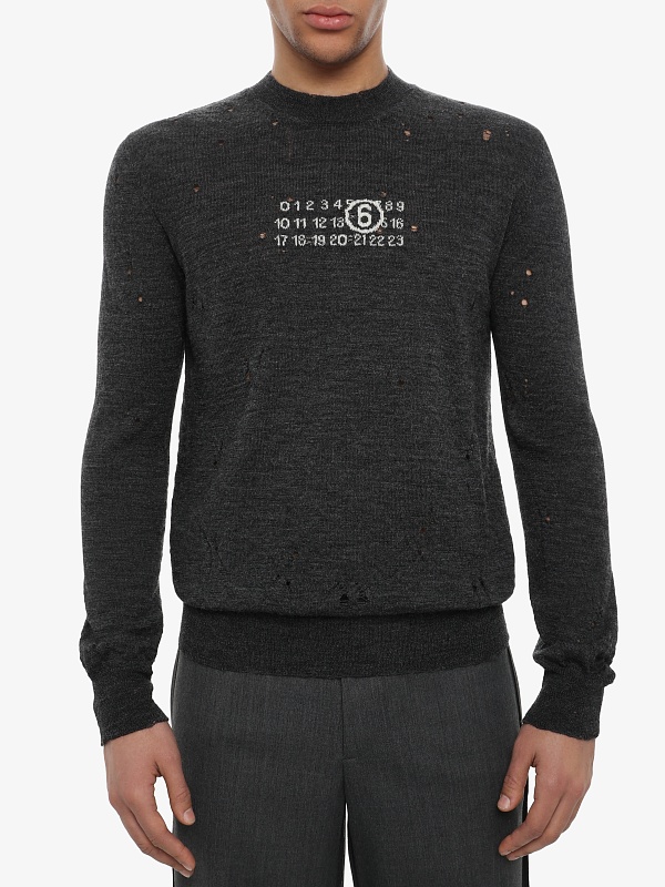 Свитер муж MM6 SH0HL0033 M13134 855 - 2