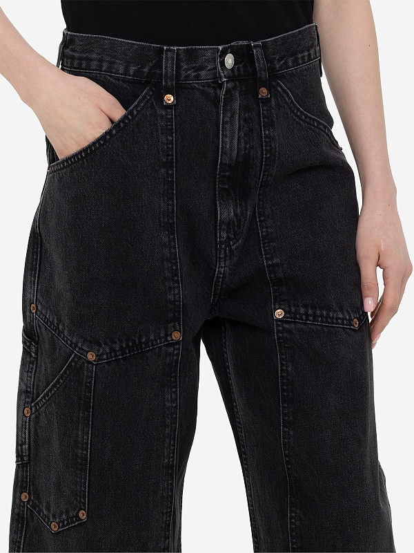 Джинсы жен Re/Done 198-03WSPHWRK SHADED BLACK - 5