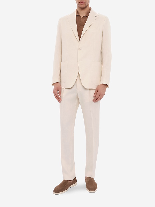Брюки муж TAGLIATORE P-NEWMAN TGT 340021 EA959 OFF WHITE - 1