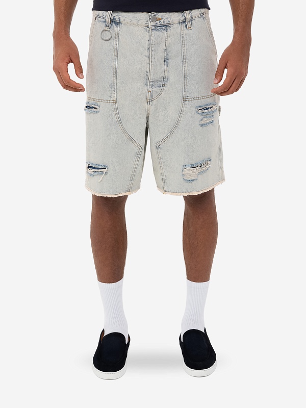 Шорты муж Etudes Studio FRICHE SHORTS HEAVY BLEACH BLUE - 3