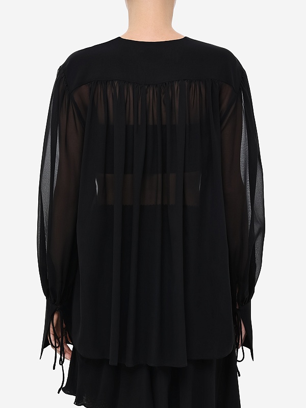 Блуза жен THE ANDAMANE T180945A TNS038 BLACK - 3