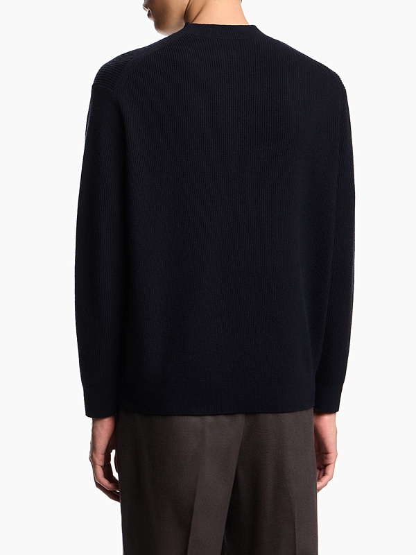 Свитер муж Emporio Armani EM002635 AF18234 UB118 ICONICO 0920 BLU NAVY EA - 2