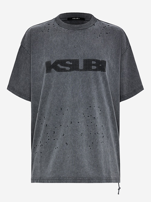 Футболка муж Ksubi MPF25TE025 black - 0