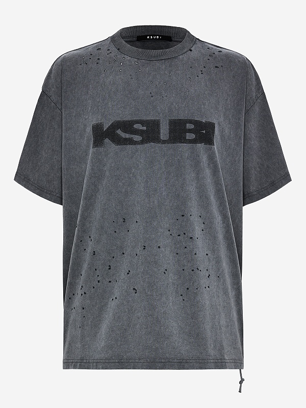 Футболка муж Ksubi MPF25TE025 black - 5