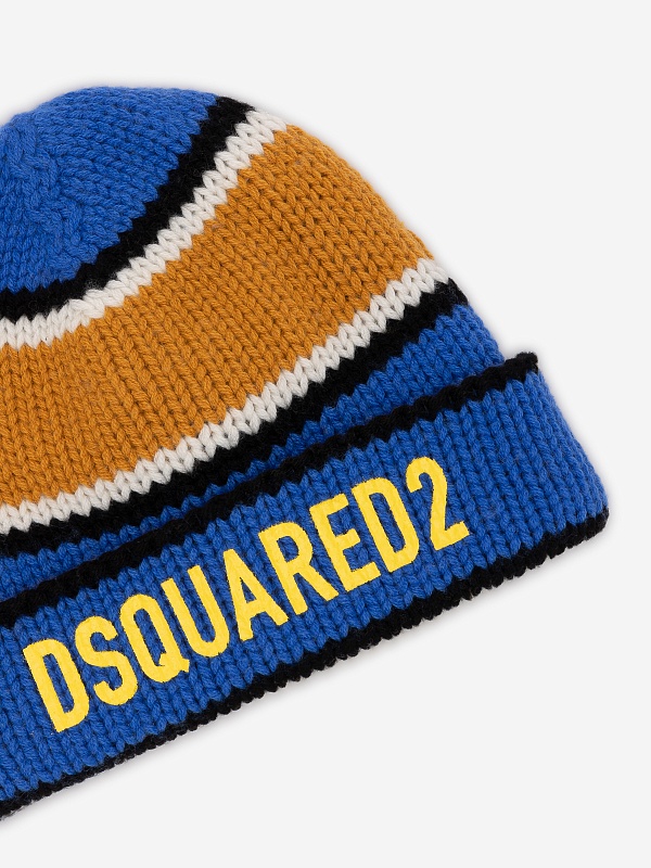 Шапка дет Dsquared2 DQ2018 D0A6B DQ822 - 2