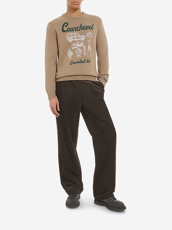 Свитер муж MC2 Saint Barth HER0001 02911I COURCHEVEL SKIT 12 EMB - 1