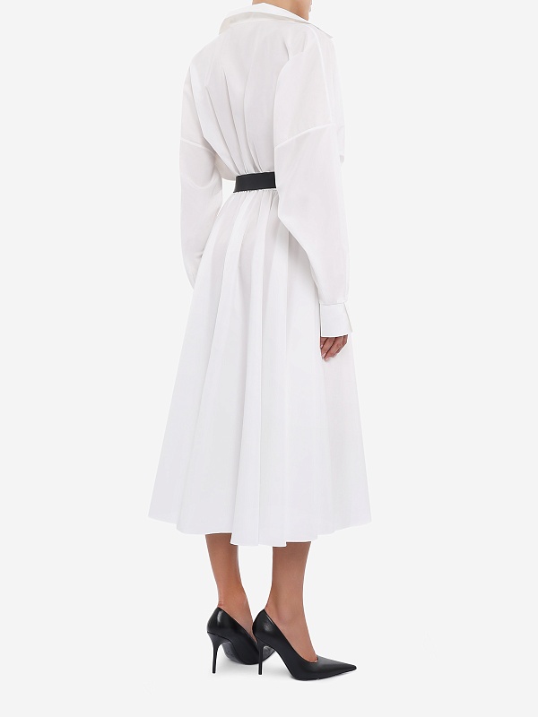 Платье жен Norma Kamali ST1263PHT85944 SNOW WHITE - 4