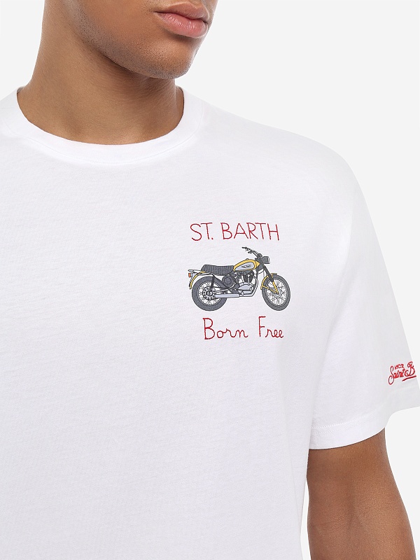 Футболка муж MC2 Saint Barth AESAM4 DUCATI FREE 0IN EMB - 5